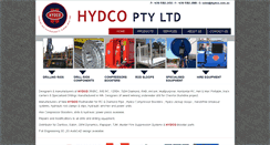 Desktop Screenshot of hydco.com.au